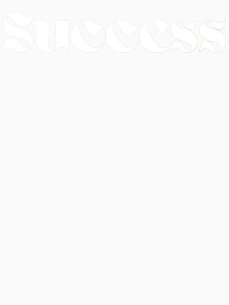 Success – Minimalist Motivational Typography. by KleanGirlAesthetics