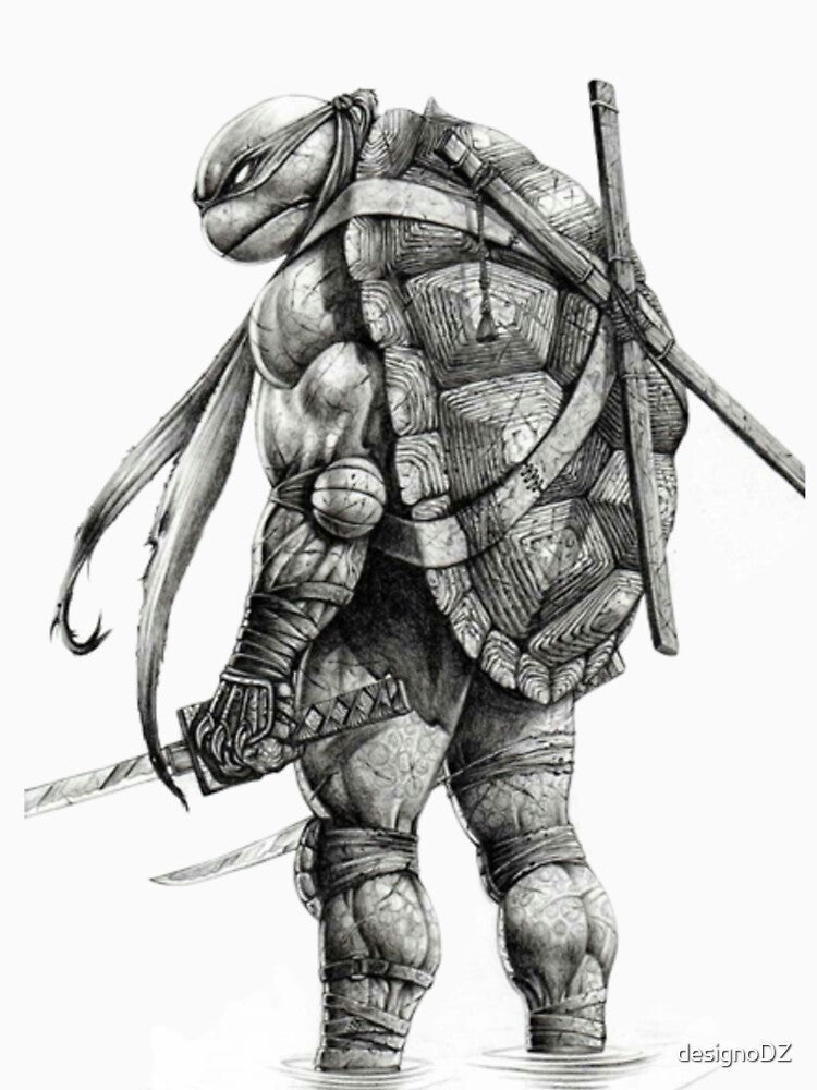 ninja turtles furious leonardo by designoDZ