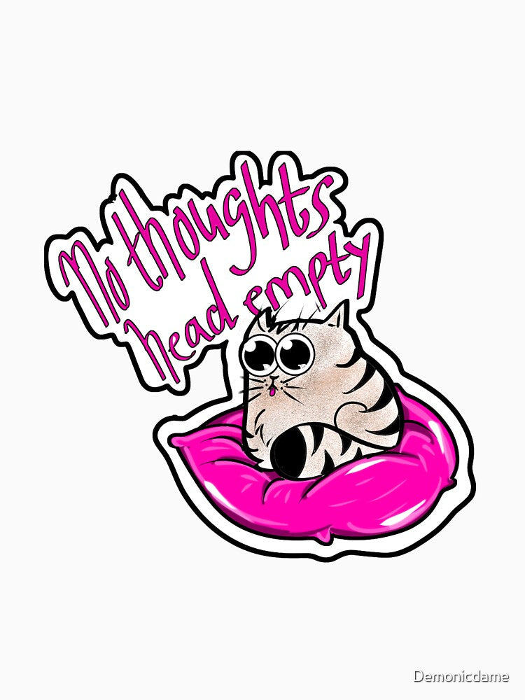 No thoughts head empty by Demonicdame