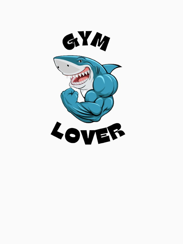 Muscular Shark loves workout by PranshulPaalit