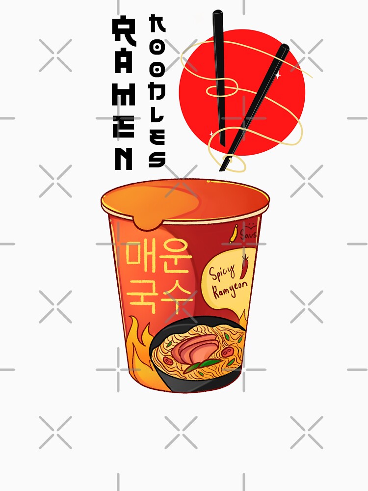 Ramen noodles instant noodles japan by Armkdesigns