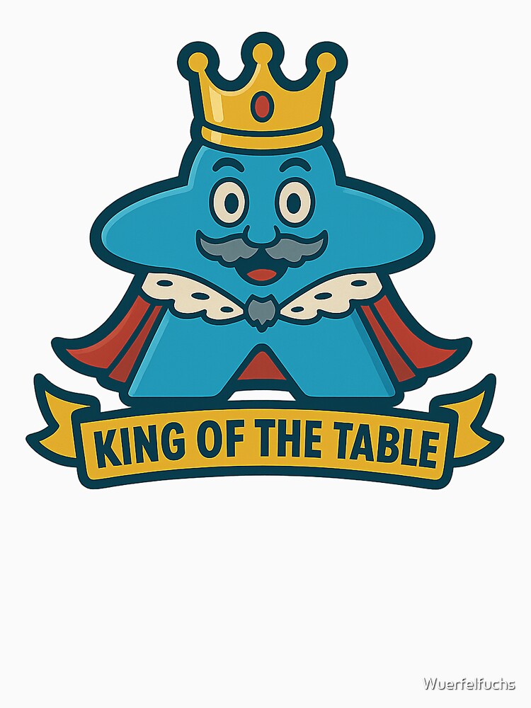 King of the Table - Nerd design with a royal statement by Wuerfelfuchs