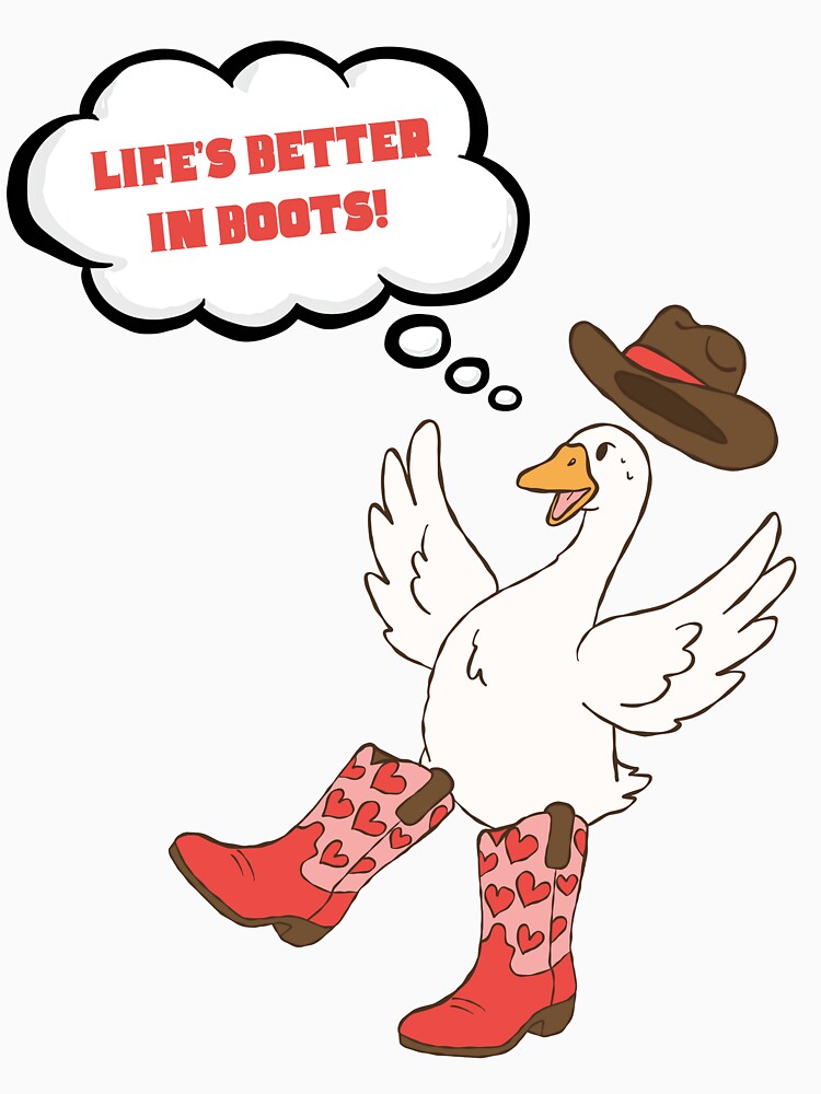 Life’s better in Boots! Funny gifts for Cowgirls by ToyStorm