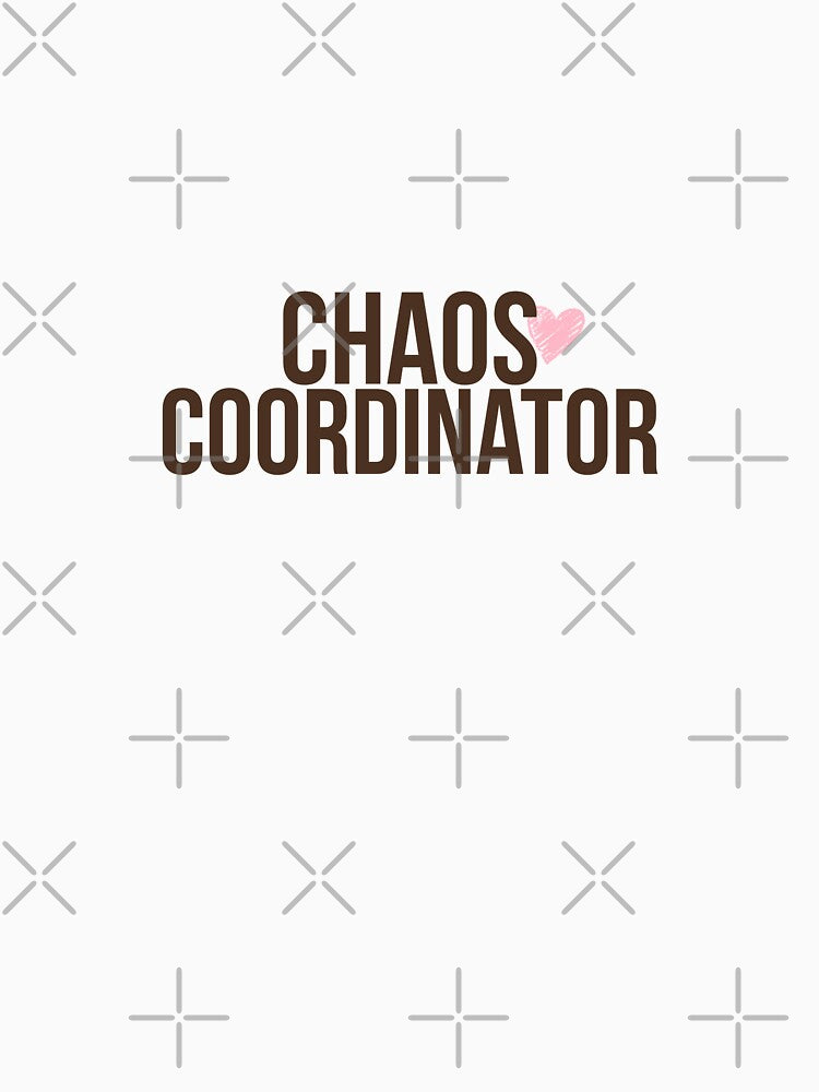Title: Chaos Coordinator Sticker | Mom Life Sticker | Funny Mom Gift | Motherhood Humor by CoffeeNChaosConcepts