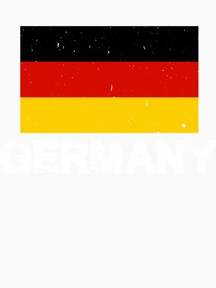 Germany Flag T-Shirt for Men and Women by AllStarMerch