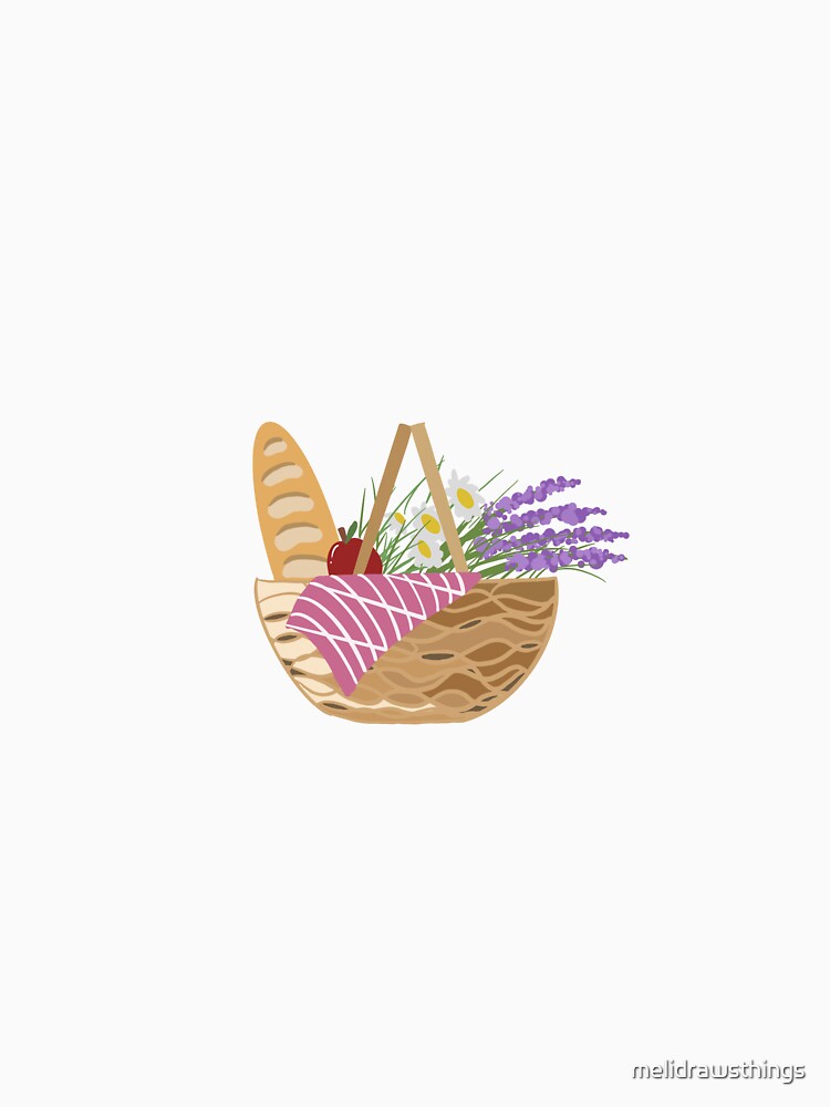 Summer Picnic Basket by melidrawsthings