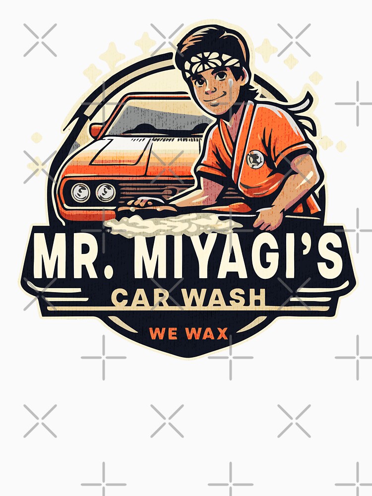 Miyagi Car Wash Retro by raymondjmcd