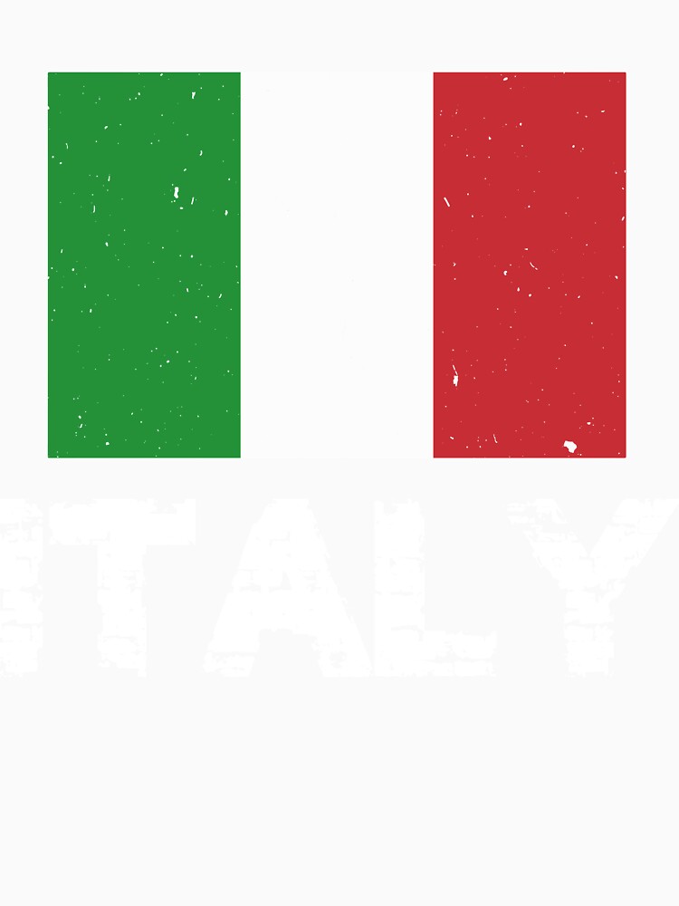 Italy Flag T-Shirt for Men and Women by AllStarMerch