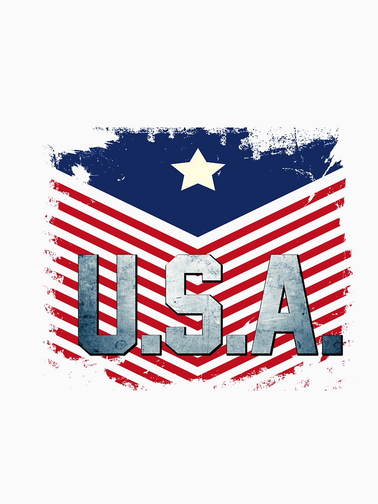 USA T-Shirt for Men and Women by AllStarMerch