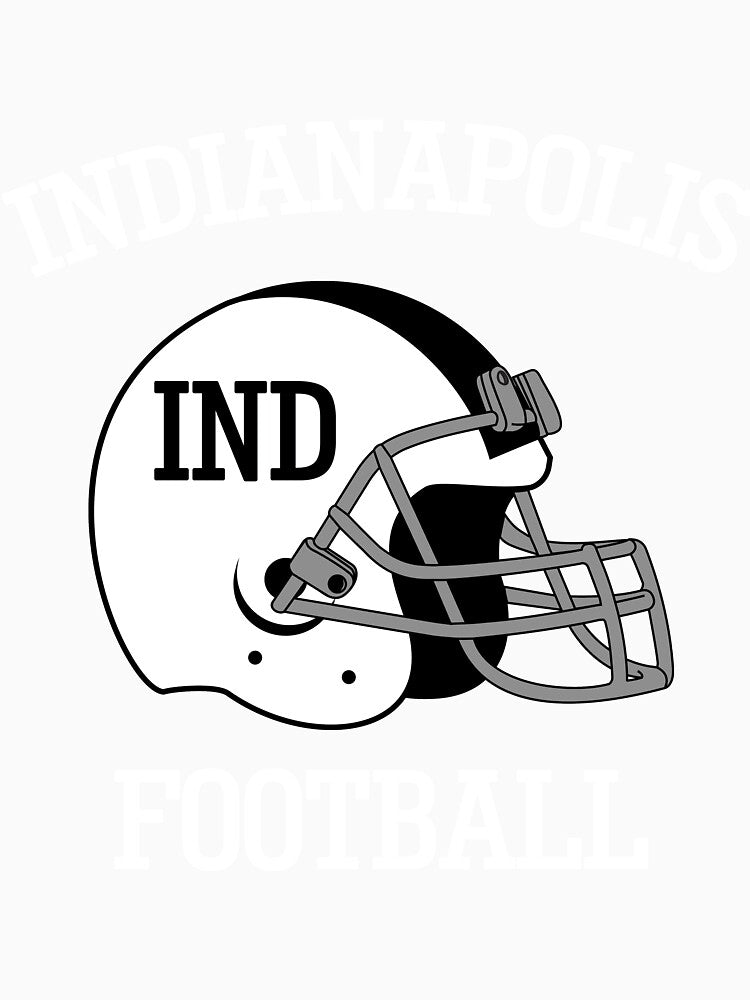 Indianapolis Football T-Shirt for Men and Women by AllStarMerch