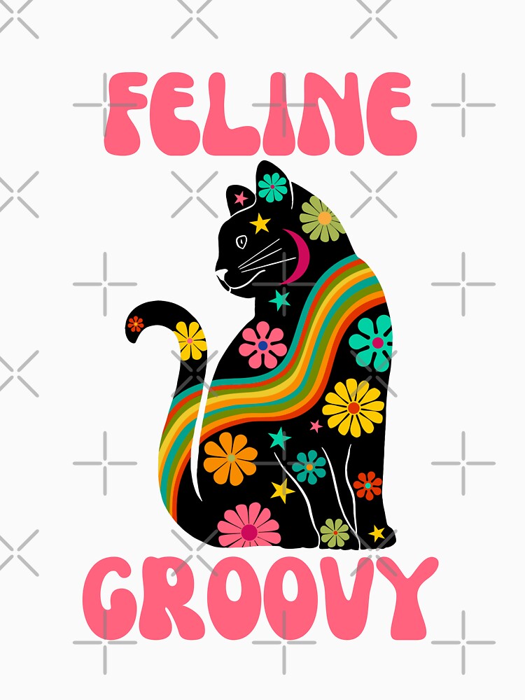 Feline Groovy Cat by Heather  Hartley