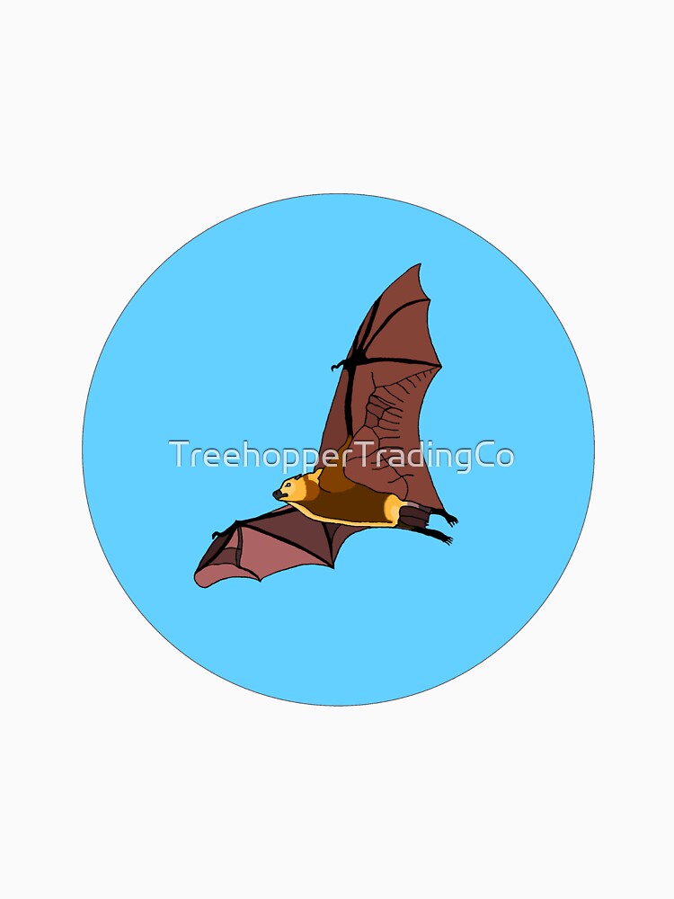 Greater Mascarene Flying Fox by TreehopperTradingCo