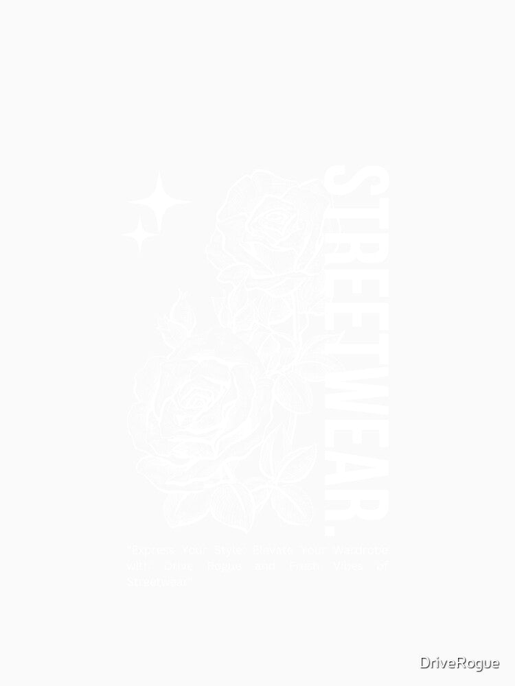 Streetwear Written Design by DriveRogue