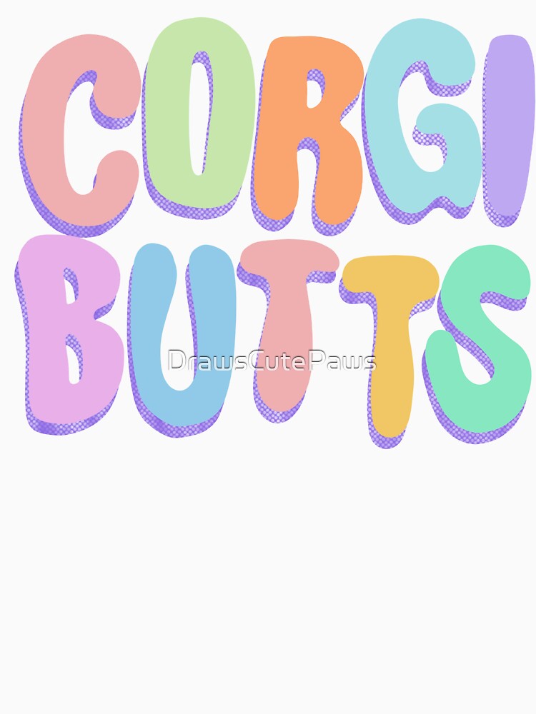 Corgi Butts by DrawsCutePaws