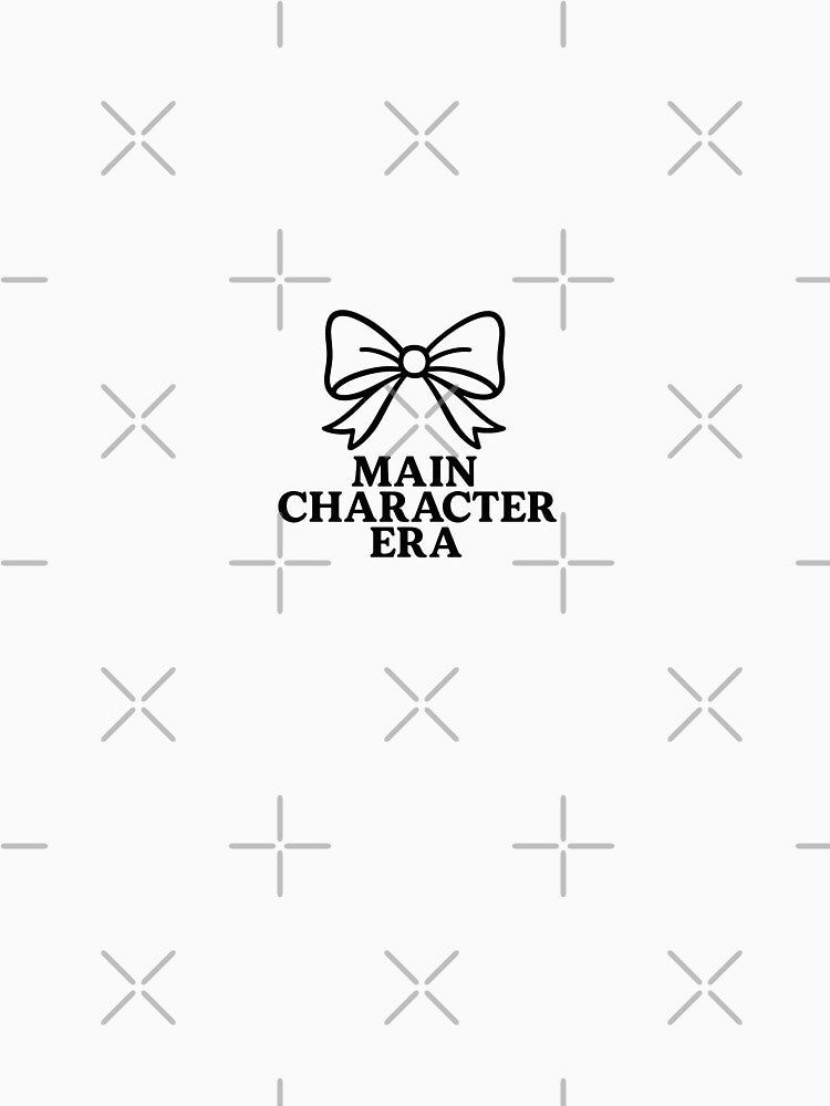 Main Character Era | Coquette Bow Aesthetic, Cute Ribbon Design, Soft Girl Vibes by LunarBones