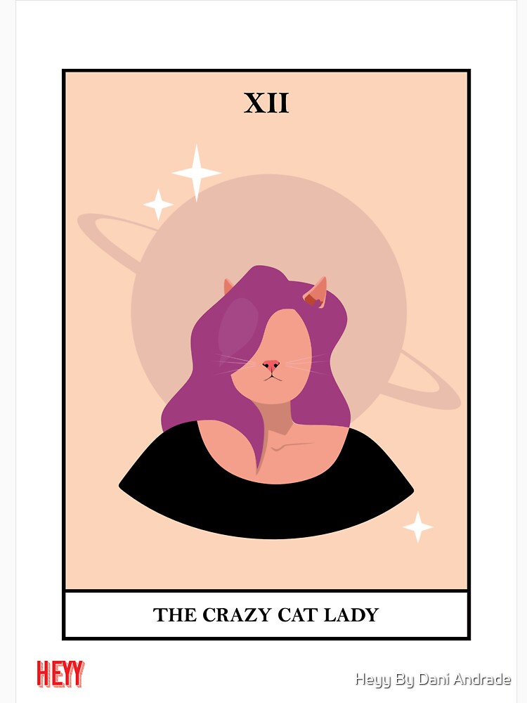 The Crazy Cat Lady by Heyy By Dani Andrade