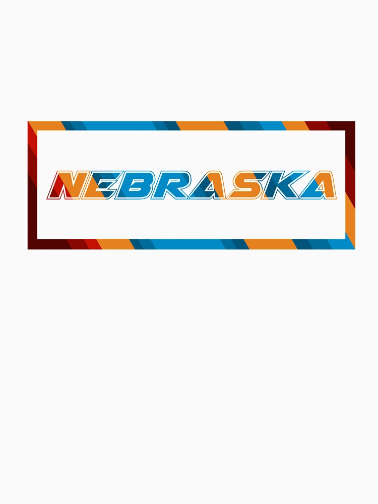 Nebraska T-Shirt for Men and Women by AllStarMerch
