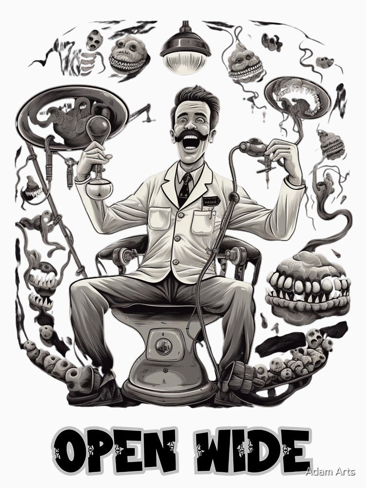 Funny and Creepy Dentist by Adam Arts