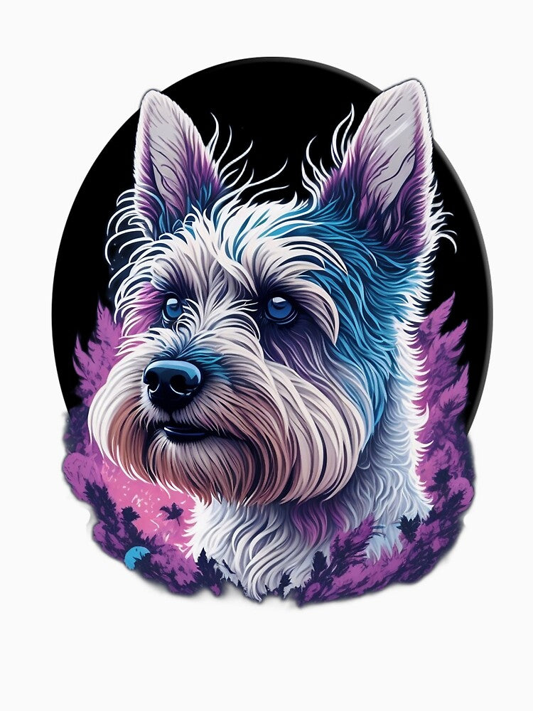 Vintage Terrier Dog by 3rd Eye Perceptions