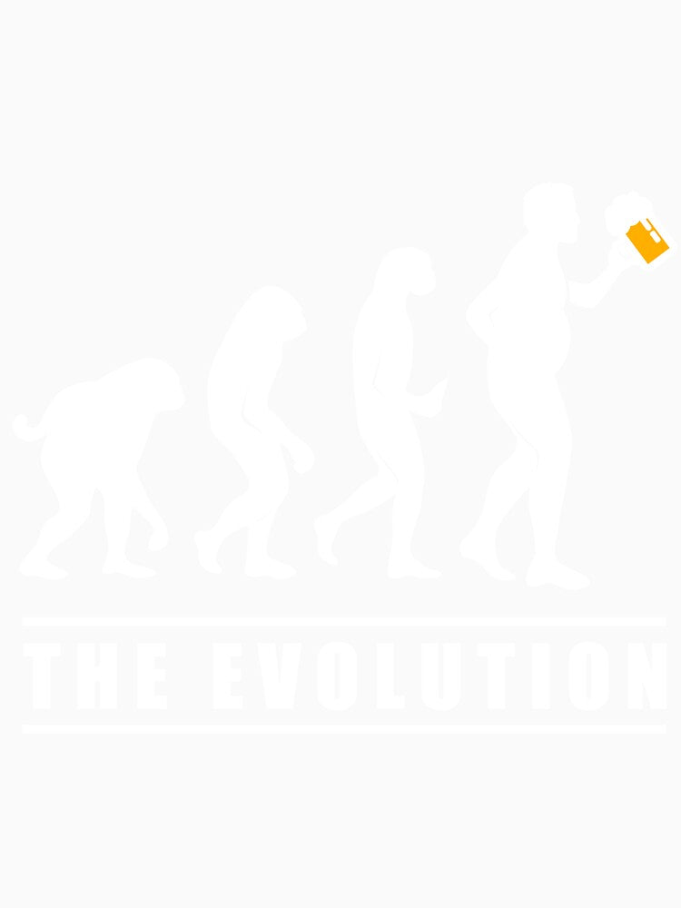 The Evolution of Man Funny T-Shirt by AllStarMerch