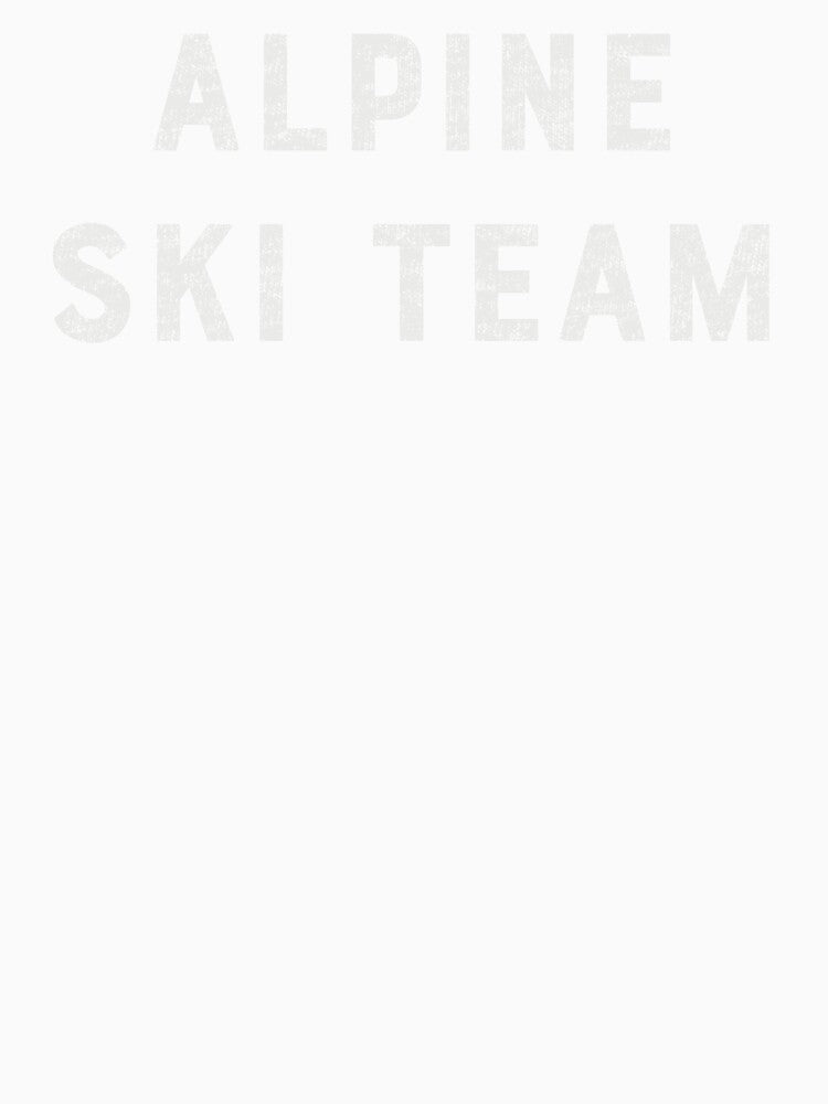 Vintage-looking Alpine Ski Team by Design Sparkes