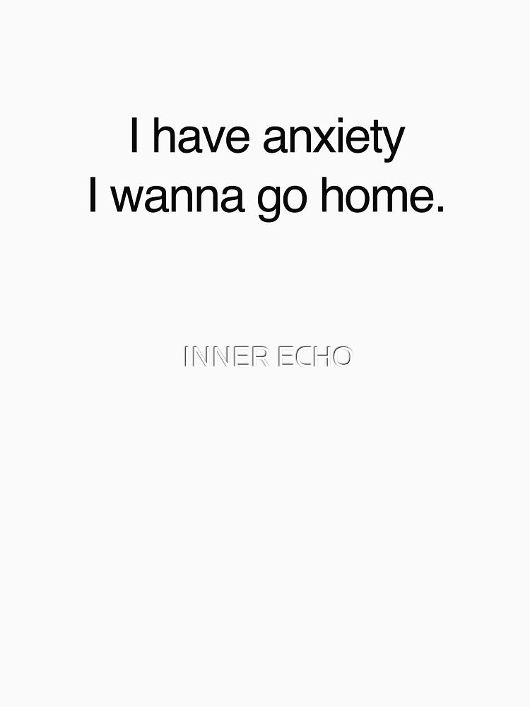 anxiety psychology meme simple style by INNER ECHO