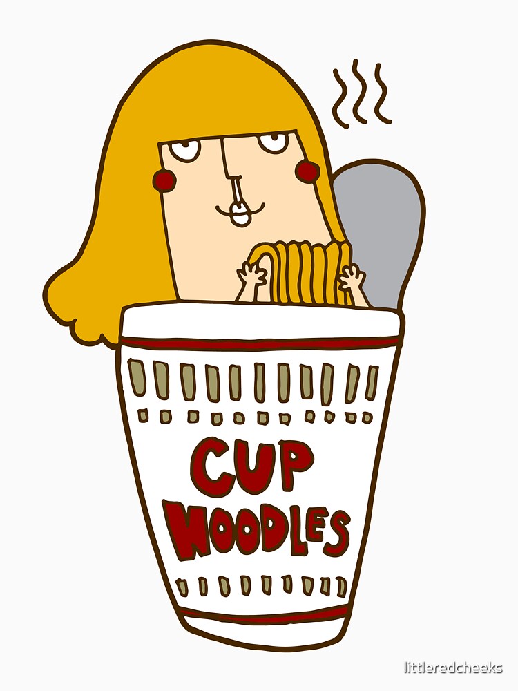 Cup Noodles by littleredcheeks