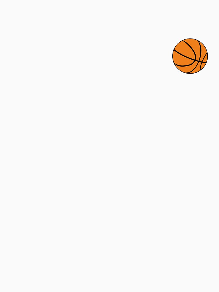 Basketball Pocket Patch T-Shirt for Men and Women by AllStarMerch