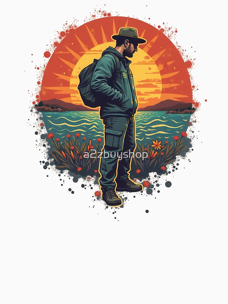 Retro Travel Guy by a2zbuyshop