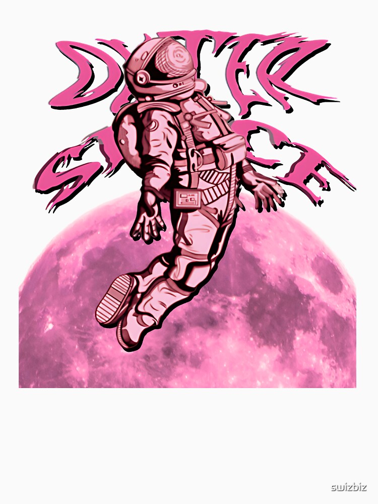 Lost in Space – Retro Astronaut Oversized Tee by swizbiz