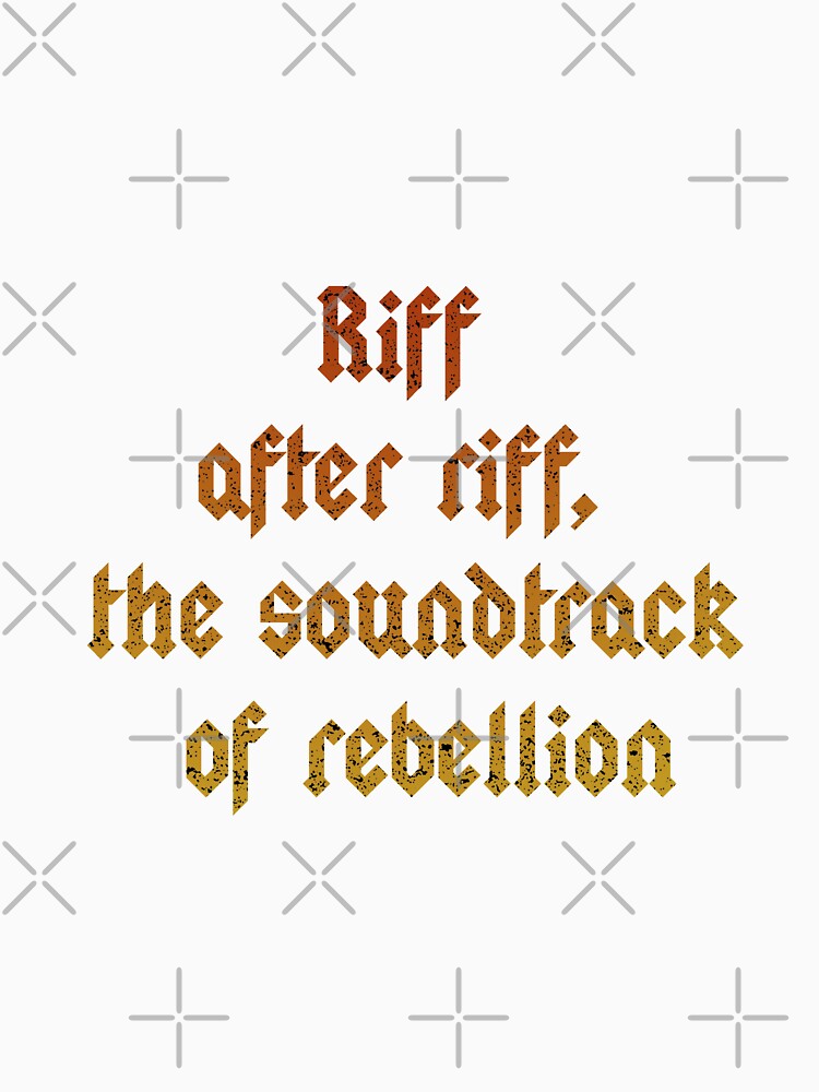 RIFF AFTER RIFF,THE SOUNDTRACK OF REBELLION by CanvaSnap ⭐⭐⭐⭐⭐