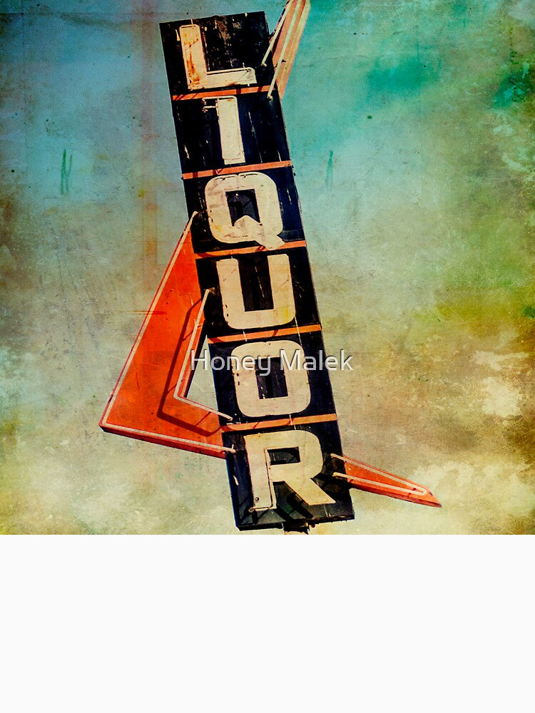 Liquor Store Neon Sign by Honey Malek