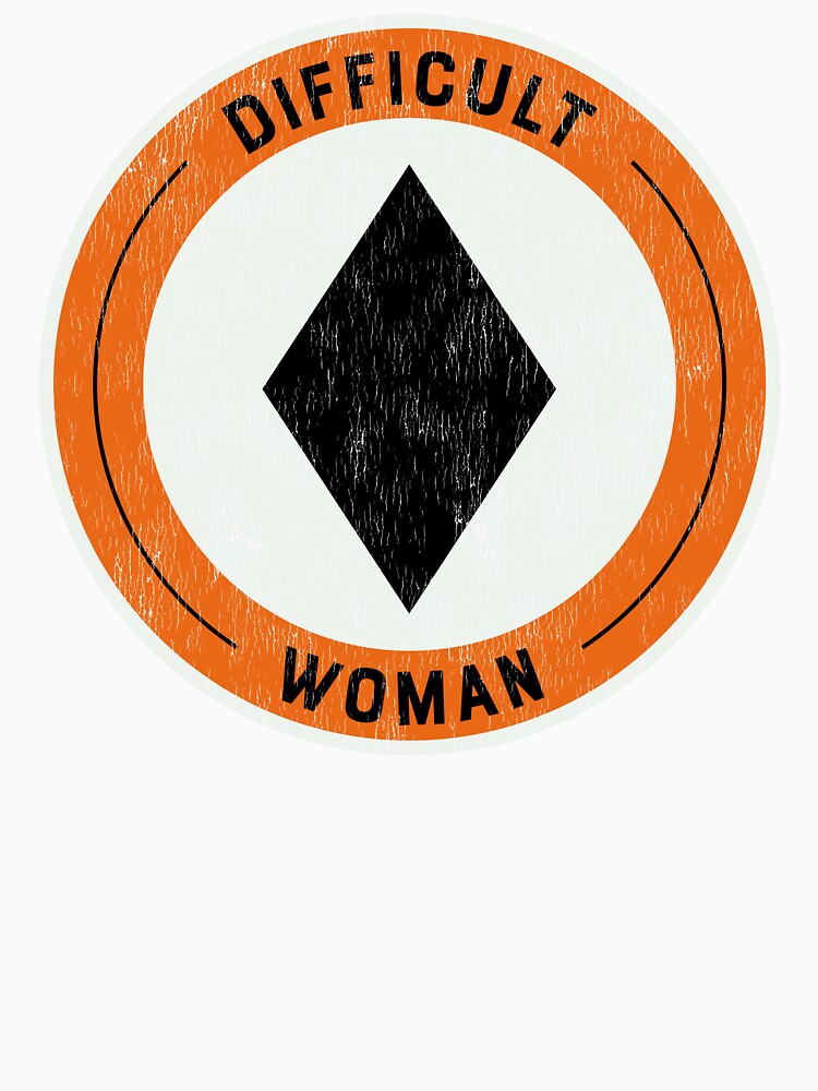 Difficult Woman - Black Diamond Skier by Design Sparkes
