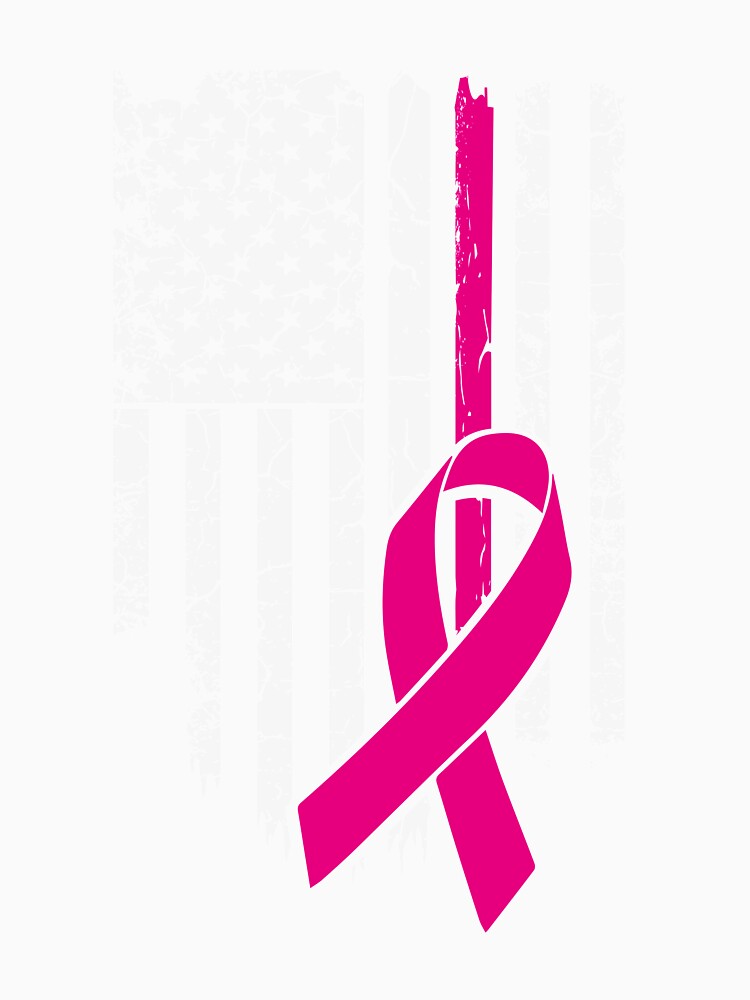 USA Breast Cancer Awareness T-Shirt by AllStarMerch