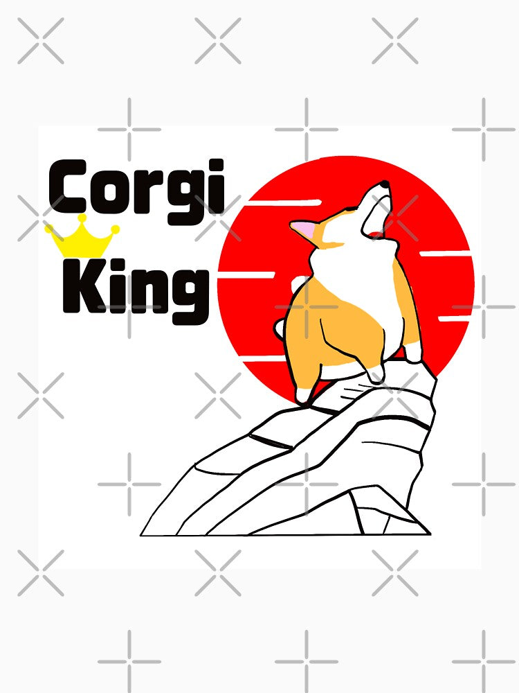 Corgi King by Sachi-Design