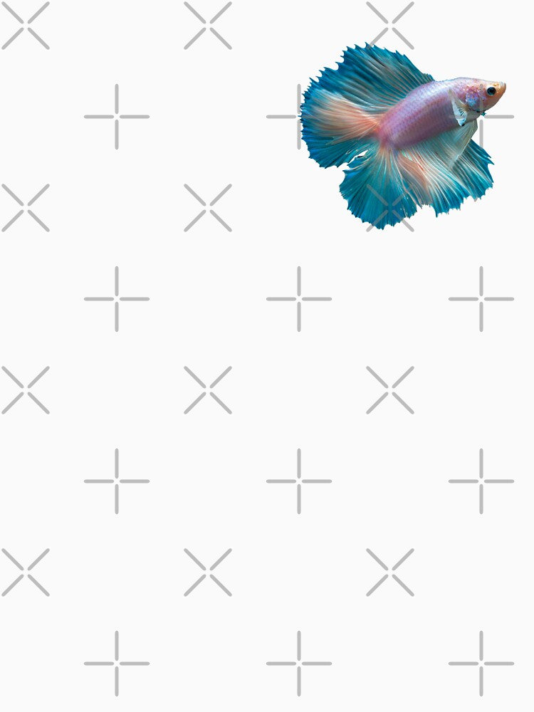 Betta: Delta-tail, Sky Blue by Karl The Fish Guy