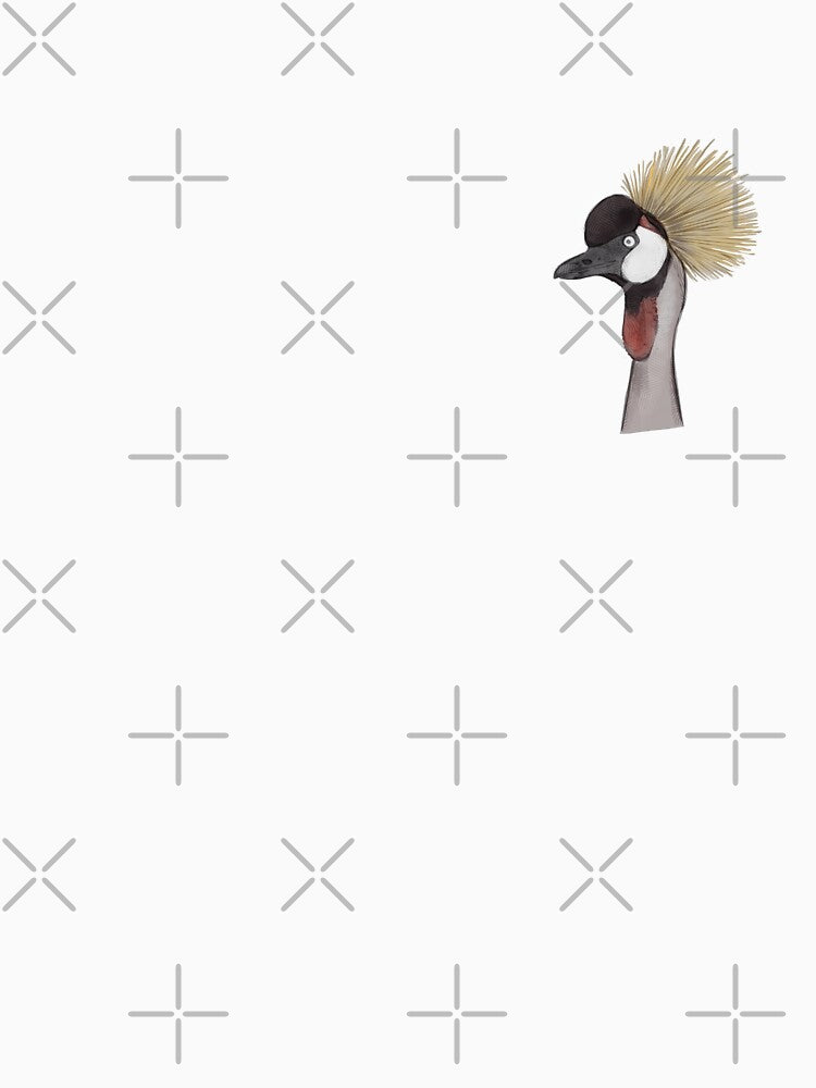 Icons of Africa - Grey Crowned Crane by Made By Nishi | Nishi Wojnar
