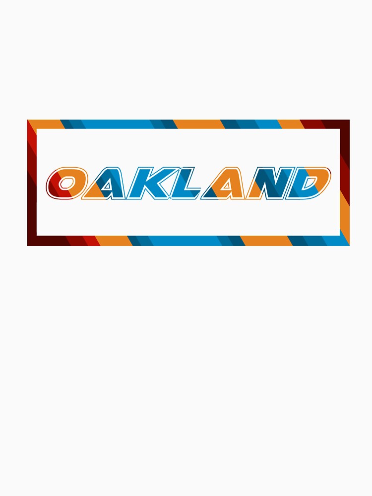Oakland T-Shirt for Men and Women by AllStarMerch