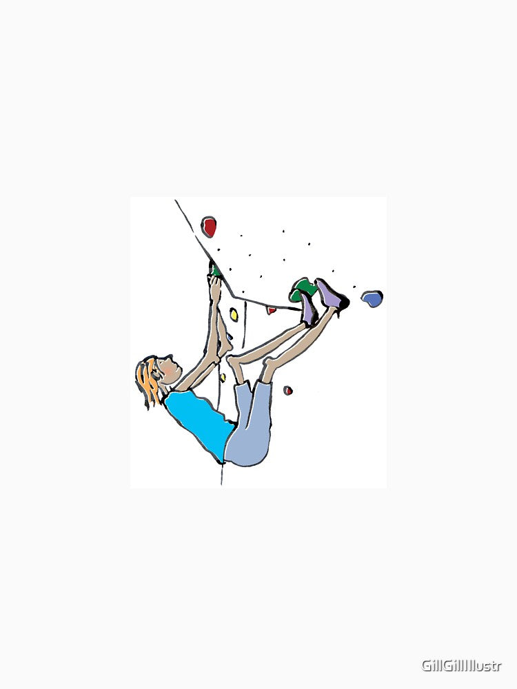 Bouldering by GillGillIllustr