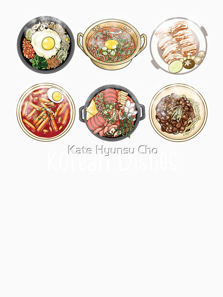 Korean Dishes, Korean Foods by Kate Hyunsu Cho