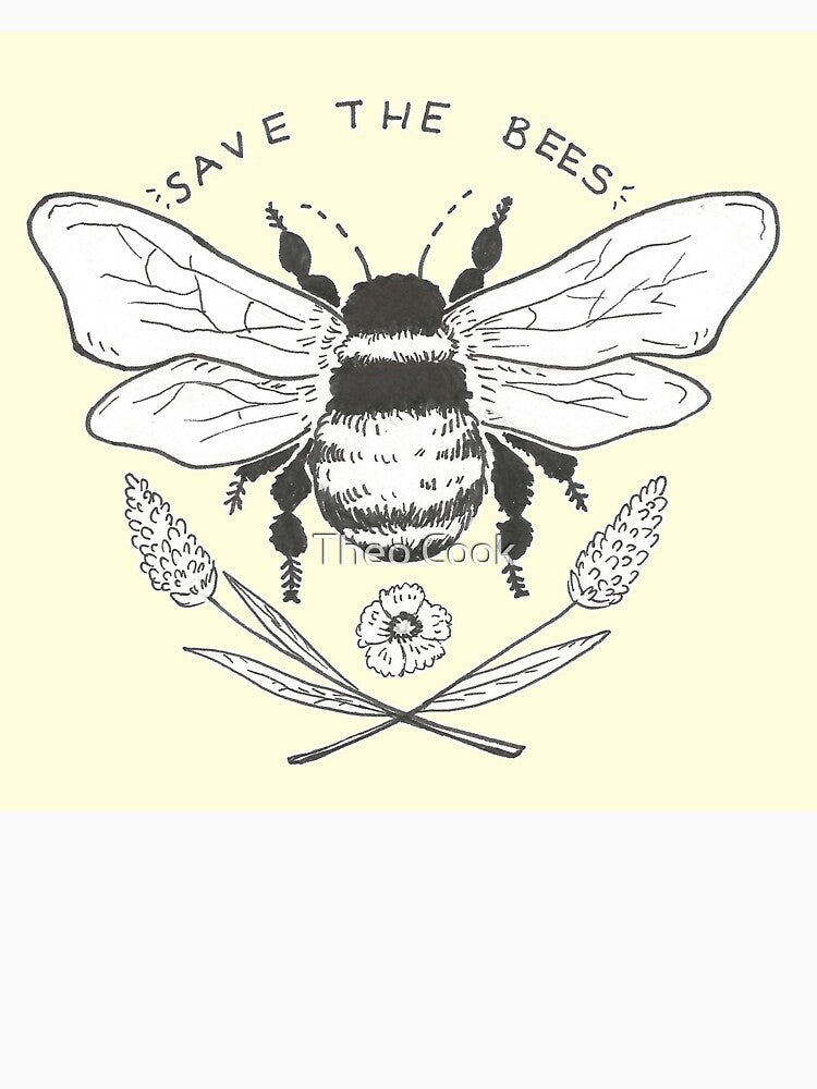 save the bees- yellow by theo cook