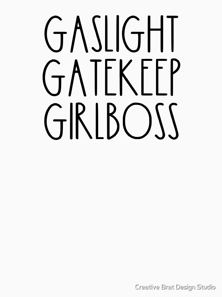 Gaslight Gatekeep Girlboss Rae Dunn Inspired by Creative Brat Design Studio