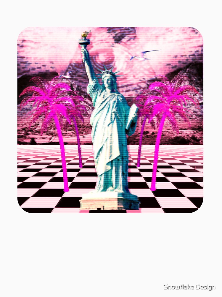 Liberty Vaporwave by snowflakedesign