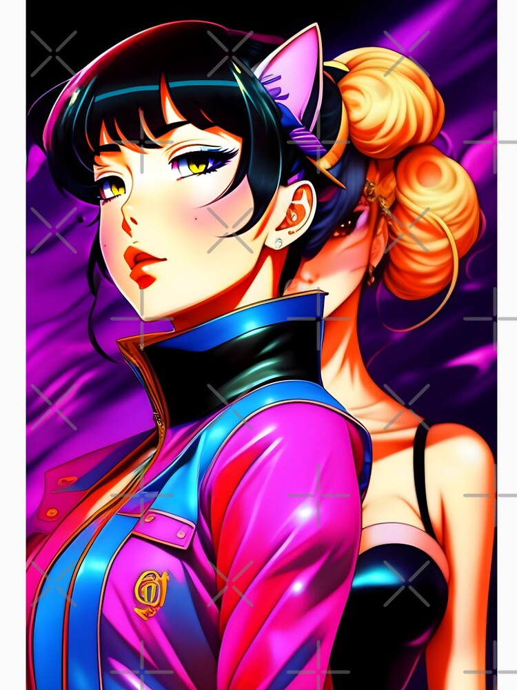 My Other Self- Vintage/Retro Portrait of two Asian Women/ 90's Japanese aesthetic by DelMoore93