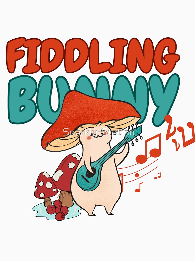 FIDDLING BUNNY by Sparkly-Station