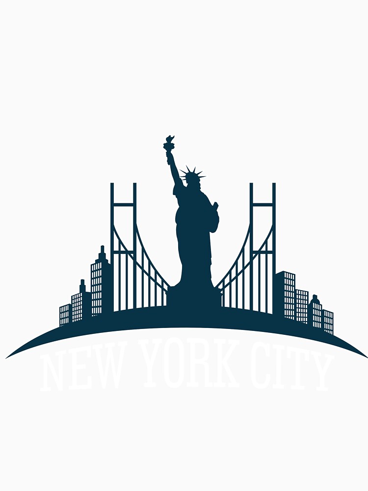 New York City T-Shirt for Men and Women by AllStarMerch