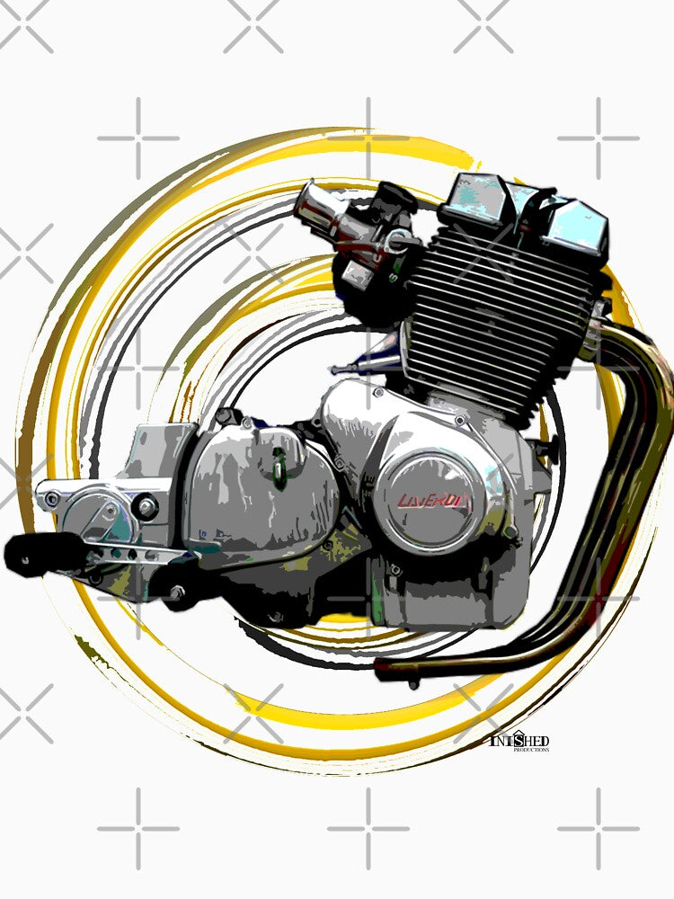 Laverda Jota RGS 1000, 1982 Engine, Inished productions by Inished Productions