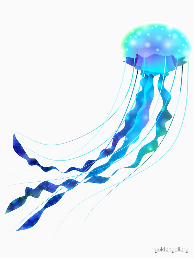 Glowing jellyfish by goldengallery