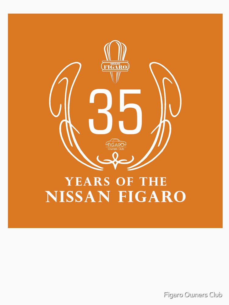 Nissan Figaro 35 Year Anniversary Crest by Figaro Owners Club
