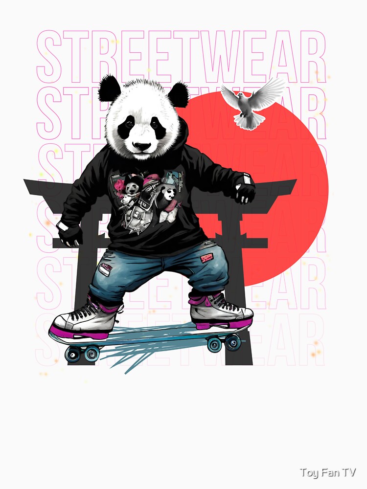 Punk Panda on Skate by Toy Fan TV